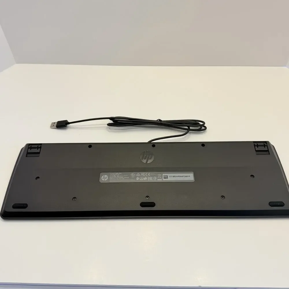 Genuine HP Keyboard 803181-001 USB Slim KB Win 8 US Black NIB